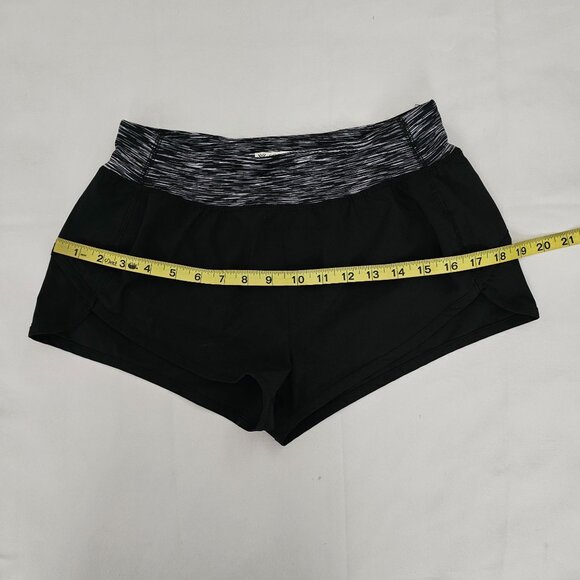 Forever 21 Women's Black Wide Waistband Running Athletic Short Size Small - Picture 8 of 12